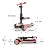 Kinderkraft HALLEY 2 – 2-in-1 Balance-Kinderroller mit Sitz Produktbild-Vorschau 13