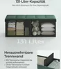 SONGMICS Sitzhocker mit Stauraum, klappbare Sitzbank, 38 x Produktbild-Vorschau 6