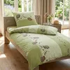 4 tlg Irisette Seersucker Bettwäsche Easy 8644-30 floral Produktbild-Vorschau 2