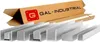 A cardboard box with the GAL-INDUSTRIAL logo and text, and several aluminum U-profiles in front of it. Produktbild-Vorschau