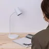 DELO Tischleuchte Weiß, 46 cm hoch, integrierte LED, Produktbild-Vorschau 1