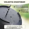 Blumentopf Milano 32 cm Durchmesser mit Untersetzer Farbe Produktbild-Vorschau 3