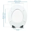 Sanfino® Premium WC Sitz "White" hochwertiger Produktbild-Vorschau 5