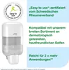 A Tork soap dispenser with marketing text and certifications. Anteprima dell’immagine prodotto