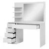 BEAUTYSOFA | Schminktisch MALTA Weiß 120 cm mit Spiegel und Produktbild-Vorschau 5