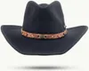 Scippis Western Bandit – 100% Wollhut mit Lederband Produktbild-Vorschau 4