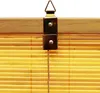 A close-up view of the top mounting mechanism of a bamboo blind. Produktbild-Vorschau