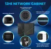 Extralink EX.7263 - Wandmontiertes Regal - 12U - 60 kg - Náhled obrázku produktu 5