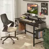 Mondeer Bureau Bureau informatique avec support d'écran et Voir les images du produit 2