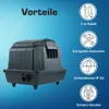 Teichbelüfter 1800 L/H stufenlos regulierbar | 25 Watt Produktbild-Vorschau 2