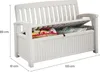 Panchina Contenitore da Giardino 132x89x61,2 cm in Resina Anteprima dell’immagine prodotto 5