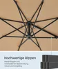 SONGMICS Sonnenschirm, ∅300 cm, UPF 50+, um 360° drehbar, Produktbild-Vorschau 5