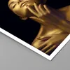 Poster - Poster ohne Rahmen - Gold Frau Stück - 50x40 cm - Produktbild-Vorschau 2