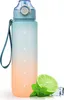 Fľaša na pitie, športová fľaša, bezúdržbová, 1 liter, fľaša Náhľad obrázku produktu 1