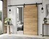 Schiebetür ALDER 106 cm mit Türdämpfer Craft Gold Eiche Produktbild-Vorschau 1
