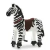 VROOOMY Mechaniczny konik do ujeżdżania / zebra (4–6 lat) – Podgląd zdjęcia produktu 1