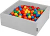 KiddyMoon 90x30cm/200 míčků ∅ 7cm Kulatý Suchý Bazén s Náhled obrázku produktu 1
