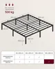 VASAGLE Doppelbettgestell, Bett, 180 x 200 cm, Metallbett, Produktbild-Vorschau 7
