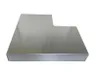 A metal corner piece for a roof or wall covering, shown from a slightly elevated angle against a white background. Produktbild-Vorschau