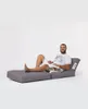 Hanah Home, Siesta Sofa Bed Pouf - Fume, Outdoor Sitzsäcke, Produktbild-Vorschau 4