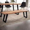 WOHNLING Jídelní lavice 120x40x45,5 cm Masivní akáciové Náhled obrázku produktu 1