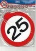 25.Geburtstag 1 x 15er FLAG BANNER GIRLANDE 12m MOTIV Produktbild-Vorschau 1