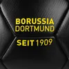 Borussia Dortmund BVB Ball schwarz embossed Produktbild-Vorschau 2