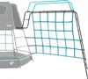 Kletternetz mit Seilbrücke EXPLORER Schwarz Produktbild-Vorschau 1