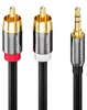 deleyCON 0,5m Klinkenkabel Cinch-Kabel - 3,5mm Klinke zu Produktbild-Vorschau 3