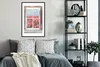 MuchoWow® MuchoWow® Gerahmtes Poster Aussicht - Blumen - Produktbild-Vorschau 2