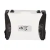 A black battery with a white paper sleeve covering most of its surface, set against a white background. Produktbild-Vorschau