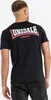 Herren T-Shirt normale Passform DALE Black/White/Red L Produktbild-Vorschau 1