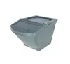 KERBL Futterbox stapelbar 60 Liter  mit Deckel, Kunststoff Náhled obrázku produktu 1