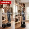 Sgabello con rotelle Floordirekt in plastica, sgabello con Anteprima dell’immagine prodotto 7