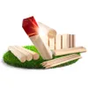 Dřevěné zahradní hry Grasshopper 4 v 1 Kubb/Domino/Jenga Náhled obrázku produktu 4