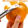 Orangenschäler 2er Set, Edelstahl Sparschäler– Zitrusfrucht Produktbild-Vorschau 6
