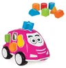 Puzzle ružové auto Náhľad obrázku produktu 4