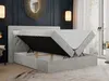 Boxspringbett 200x200 mit Led, Polsterbett 200x200 mit LED Produktbild-Vorschau 2