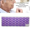 Měsíční organizér na tablety, jeden měsíc, malé přihrádky, Náhled obrázku produktu 9