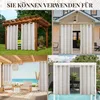 2er Set Vorhänge Boho Muster Wasserdicht Vorhang mit Ösen Produktbild-Vorschau 6