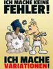 vianmo Holzschild 18x12 cm keine Fehler mache Produktbild-Vorschau 1
