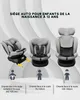 KidsZone Siège Auto Bébé 0 à 36kg Isofix 360 Pivotant Voir les images du produit 2