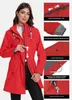 ATLASLAVA Regenjacke Damen Lang Wasserdicht Atmungsaktiv Produktbild-Vorschau 5