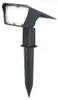 hoftronic Solar Gartenstrahler 2W 300lm 6000K Schwarz IP65 Produktbild-Vorschau 1