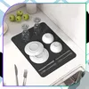 Podložka pod kávovar, černá, protiskluzová, savá, 30 x 50 Náhled obrázku produktu 3