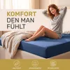 Lavea® Topper Spannbettlaken 180x200 cm - 200x200 cm, Maya Produktbild-Vorschau 6