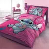 Kinder-Bettwäsche „Stitch – verliebt“ 140x200 + 70x90 | 100 Produktbild-Vorschau 4