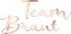 Oblique Unique Bügelbild Team Braut Aufbügelbild für JGA Produktbild-Vorschau 1