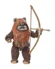 A toy Ewok figure holding a bow and arrow, standing against a white background. Anteprima dell’immagine prodotto