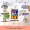 Klarstein Mini Frigo de Chambre de 42L pour Snacks et Voir les images du produit 2